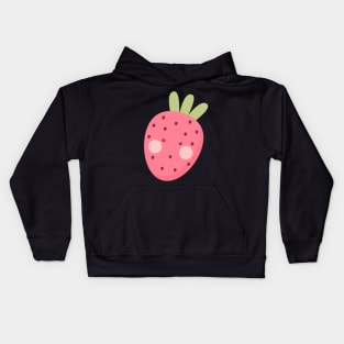 Cute Strawberry Cartoon Kids Hoodie